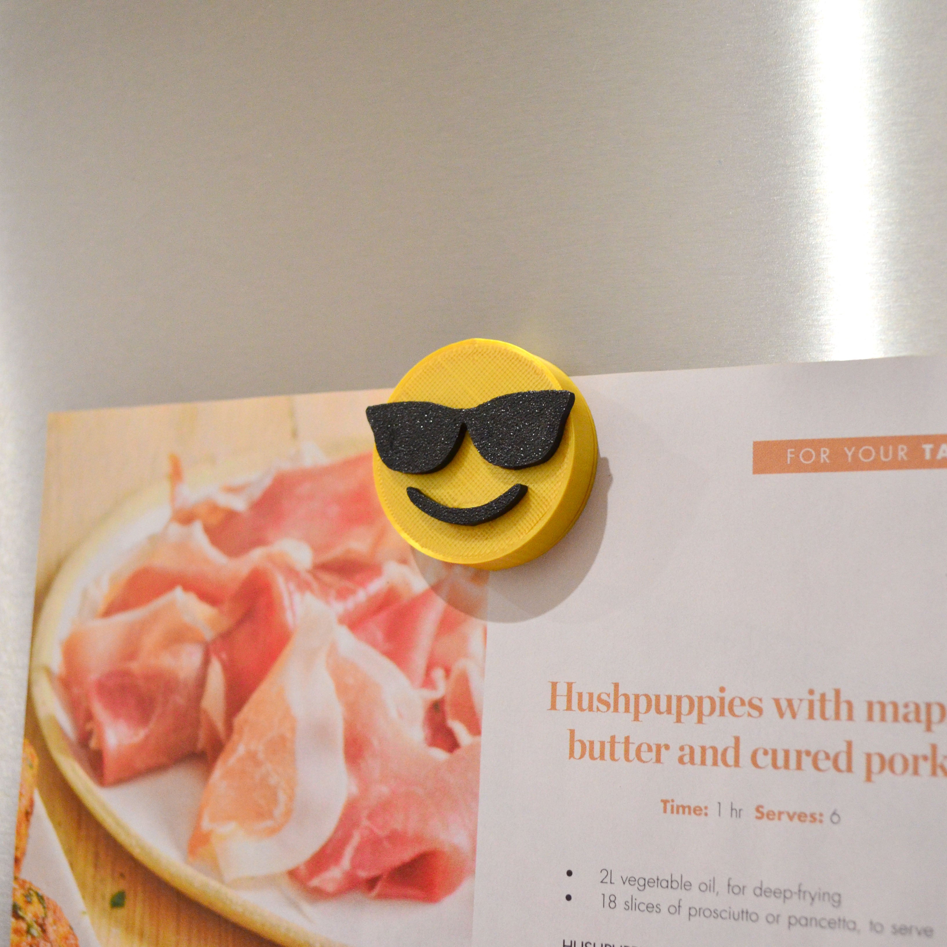 Sunglasses Emoji Fridge Magnets