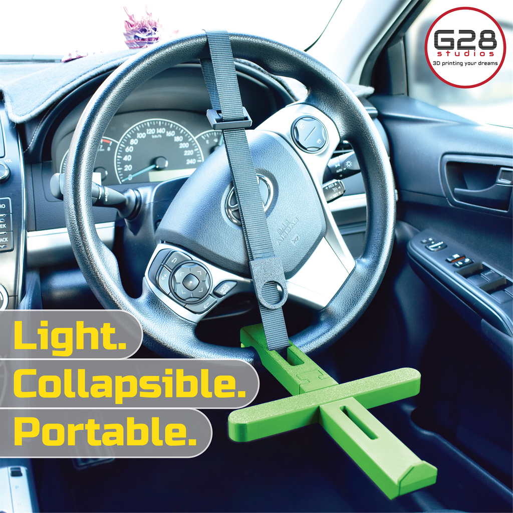 3D Printed Car Laptop Desk: Mobile Workstation for Remote Workers