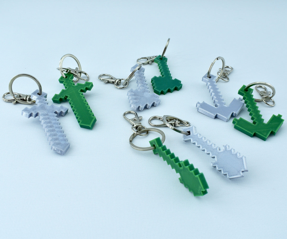Minecraft Keychains – G28 Studios