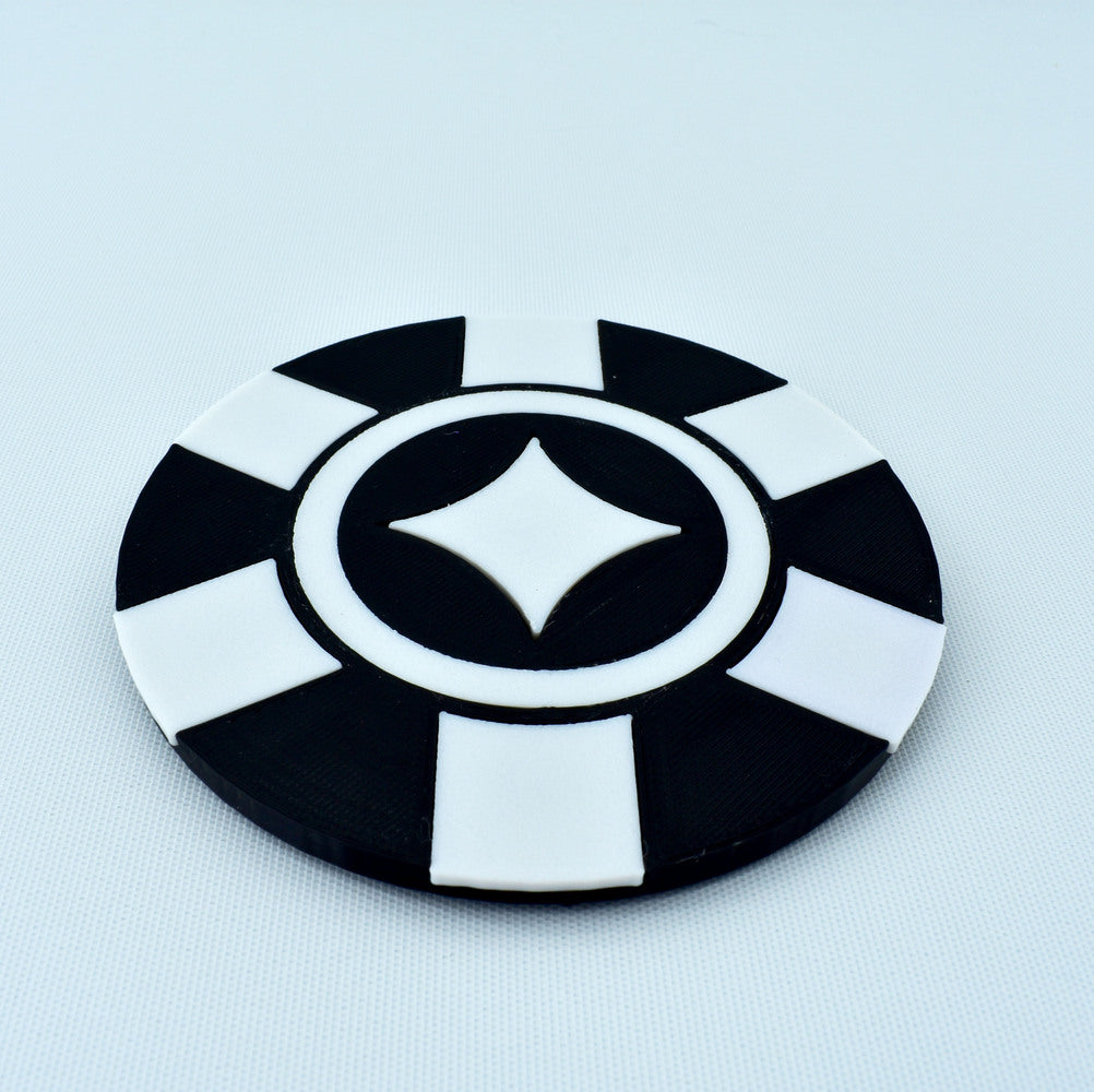 Casino Card Suit Coasters