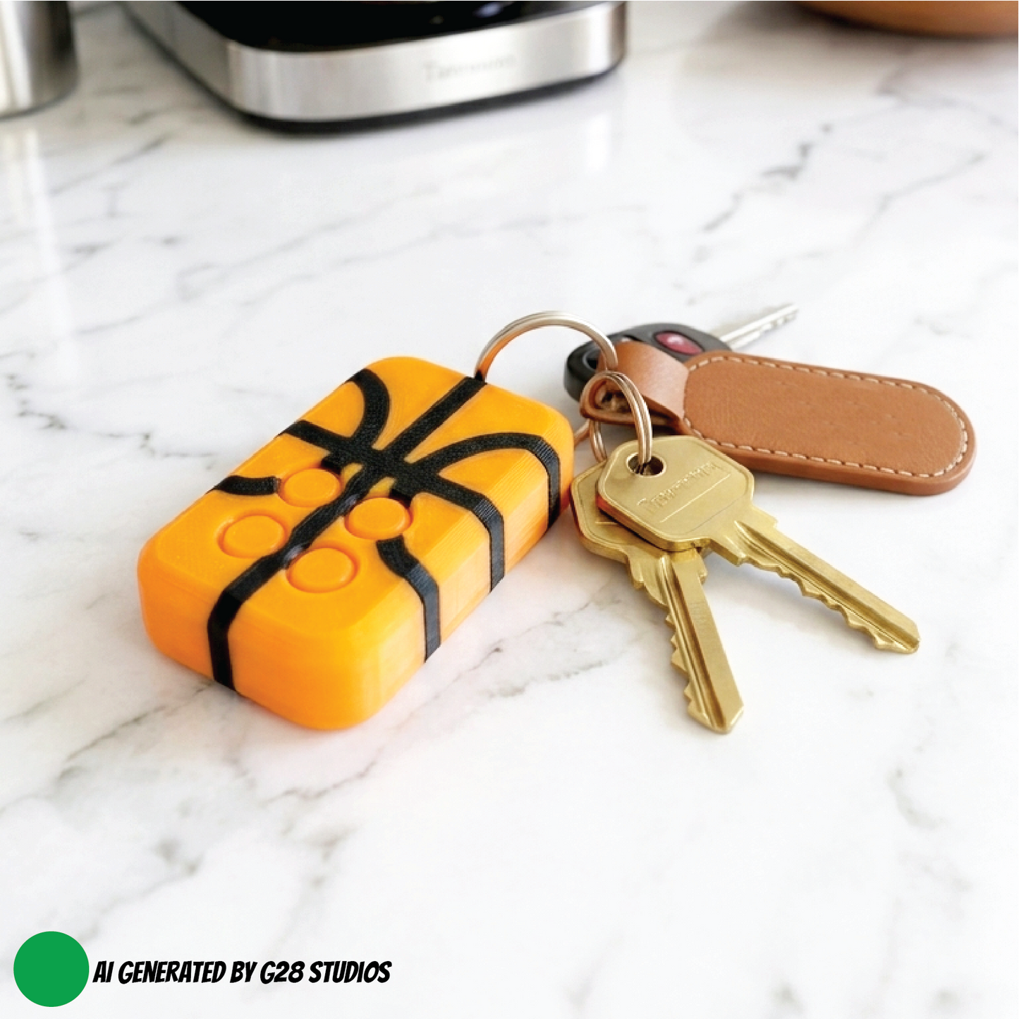 Basketball Pattern | B&D Compatible Roller Door Remote Control Replacement | PTX-5 V-1.01 Board (Copy)