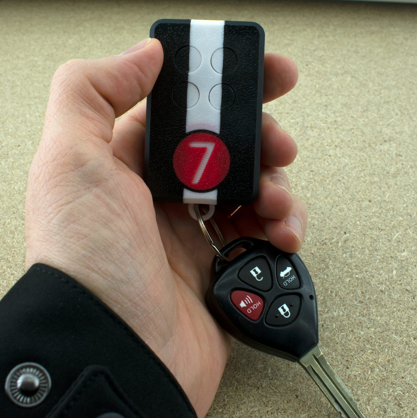 Car Pattern | B&D Compatible Roller Door Remote Control Replacement | PTX-5 V-1.01 Board