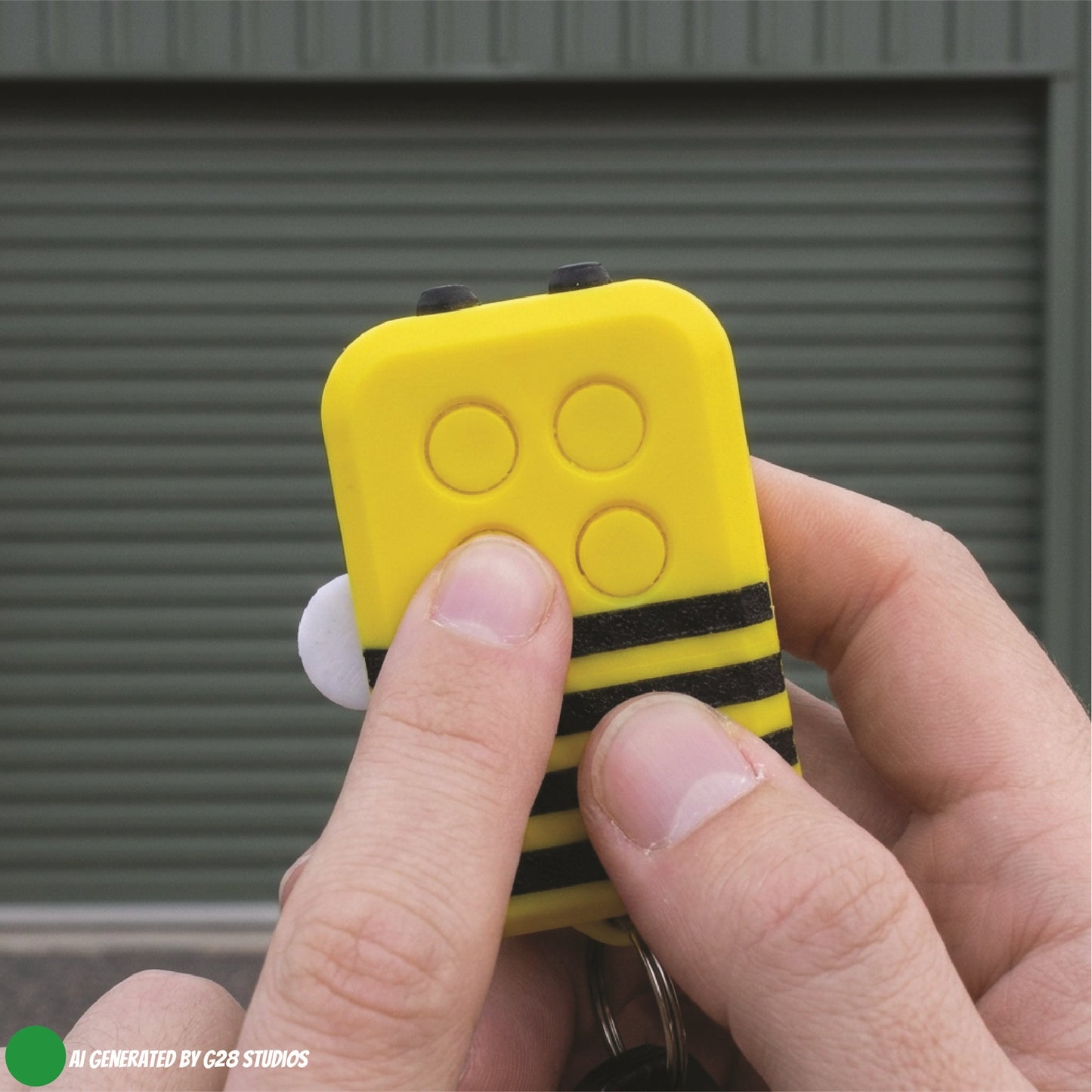 Bee Pattern | B&D Compatible Roller Door Remote Control Replacement | PTX-5 V-1.01 Board