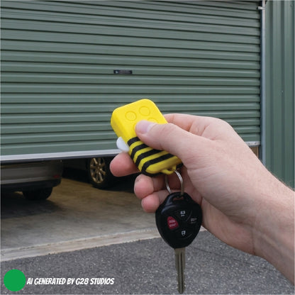 Bee Pattern | B&D Compatible Roller Door Remote Control Replacement | PTX-5 V-1.01 Board