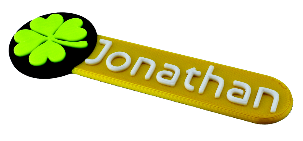 Custom 3D Printed Bookmarks