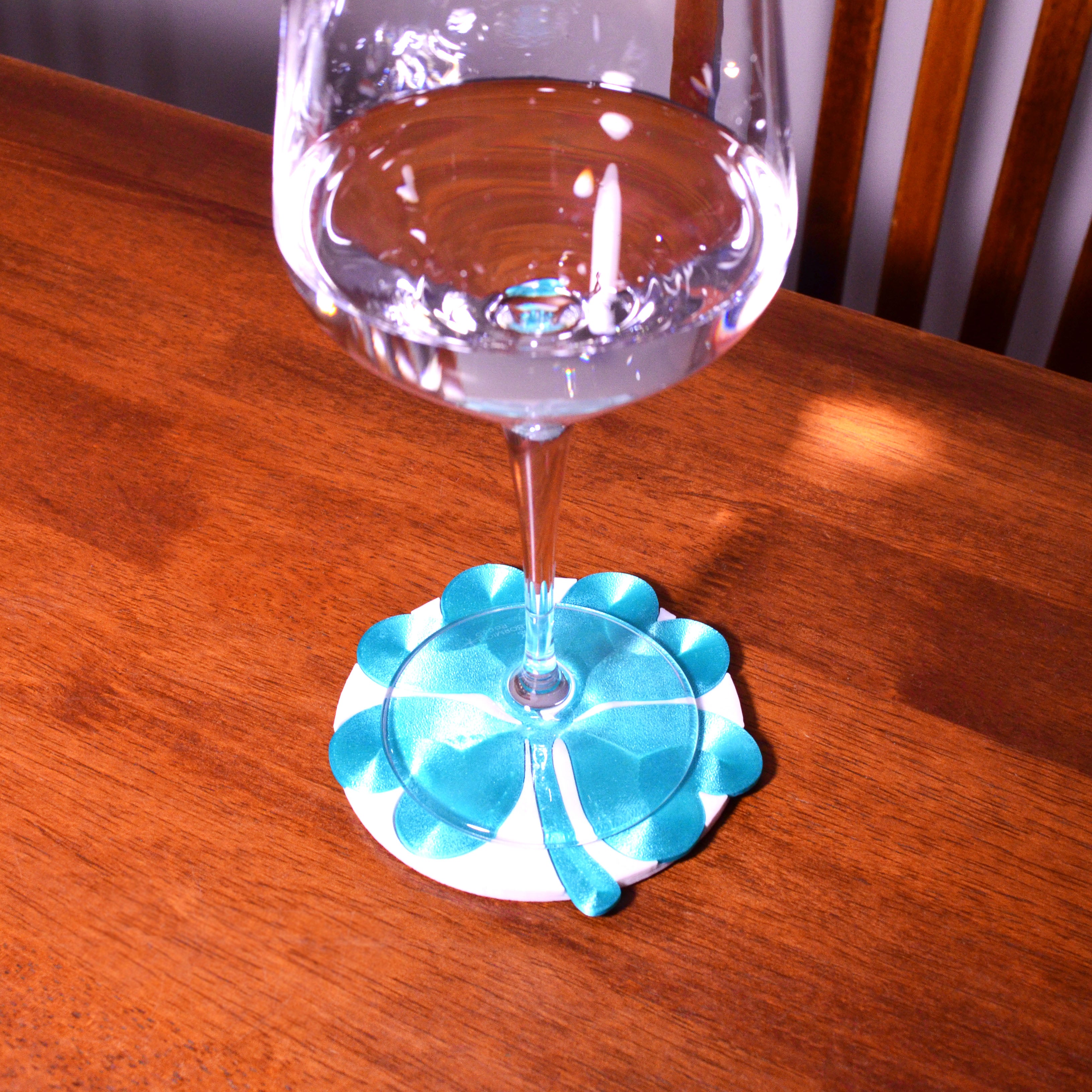 Clover Emoji Coasters