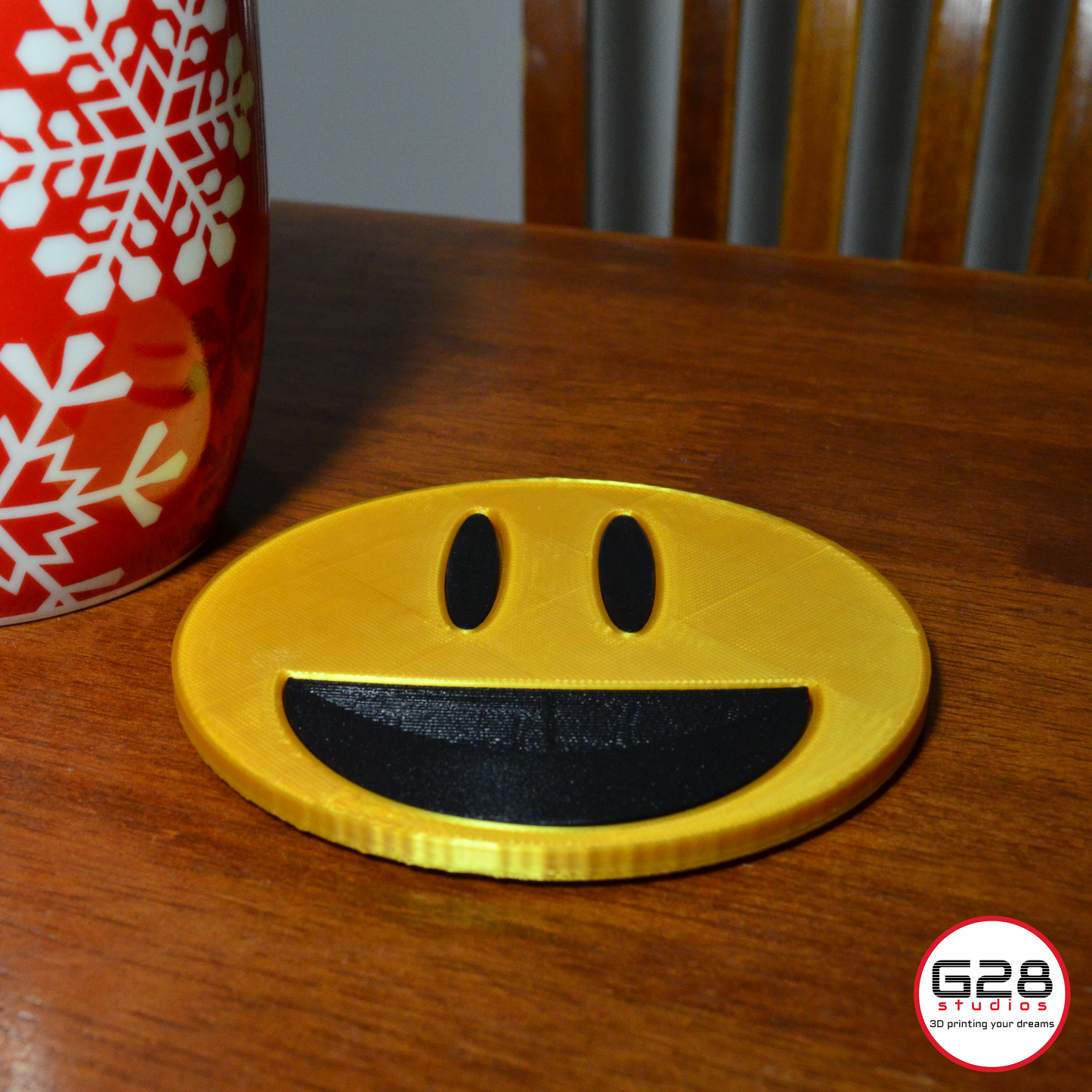 Happy Emoji Coasters