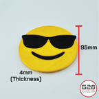Sunglasses Emoji Coasters