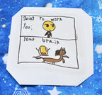 Hand-drawn funny stickers!