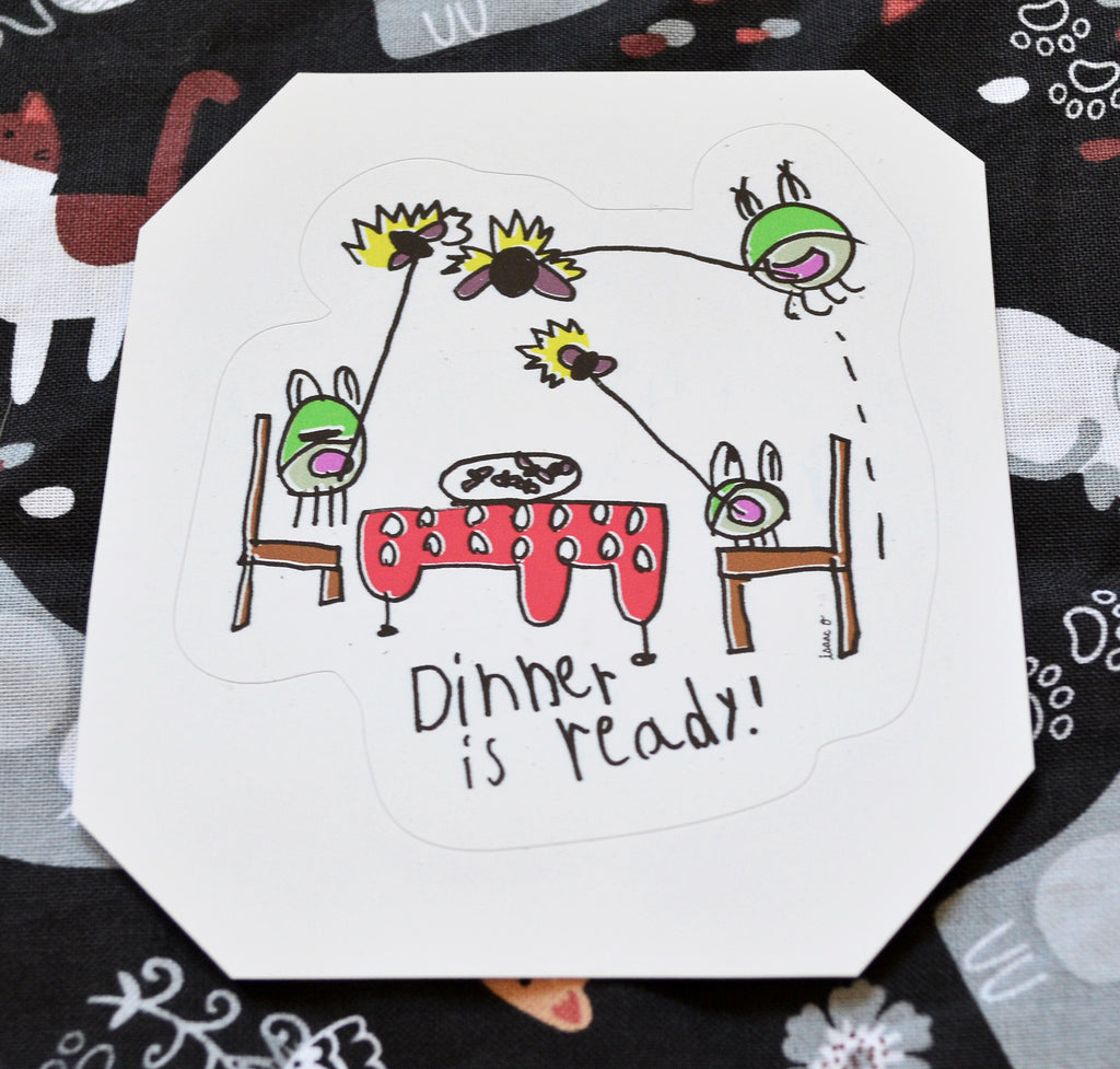 Hand-drawn funny stickers!