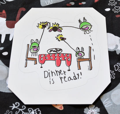 Hand-drawn funny stickers!