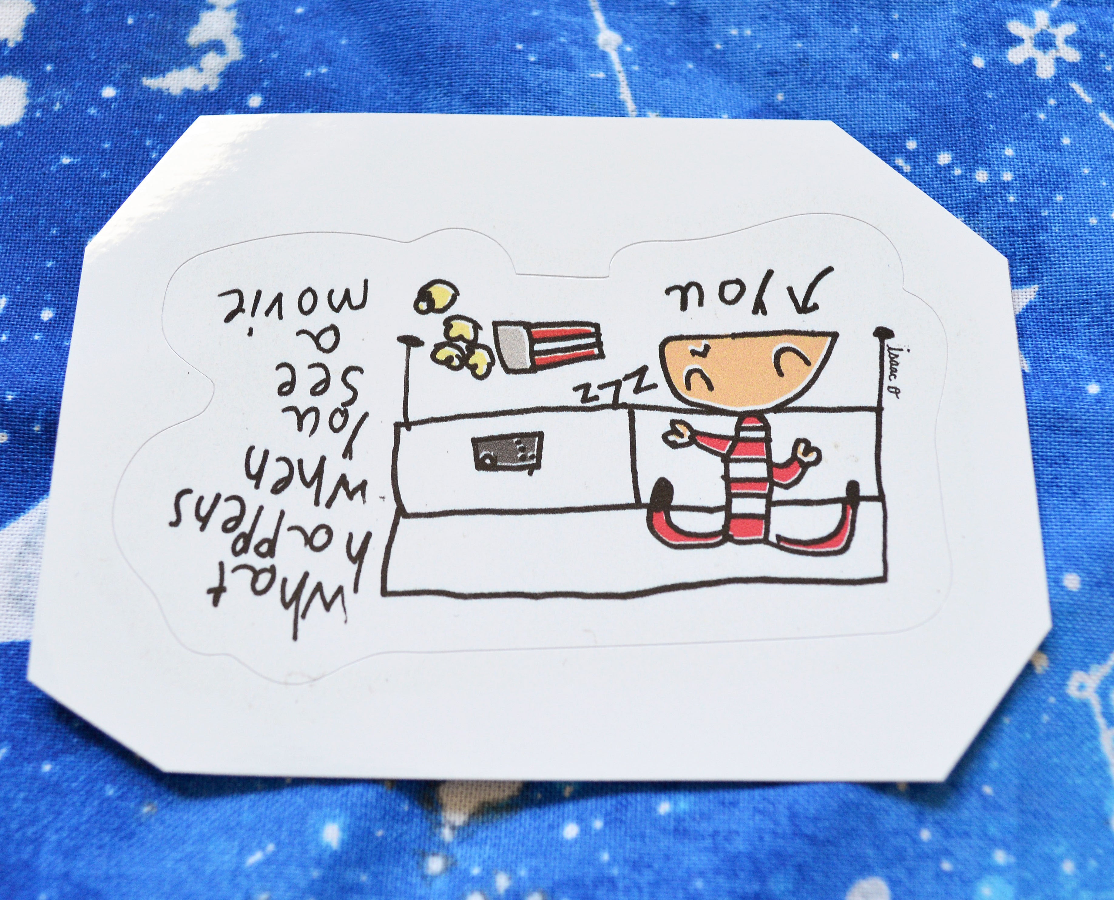 Hand-drawn funny stickers!