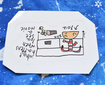 Hand-drawn funny stickers!