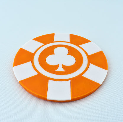 Casino Card Suit Coasters