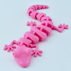 Flexible 3D Printed Decorative Gecko Model
