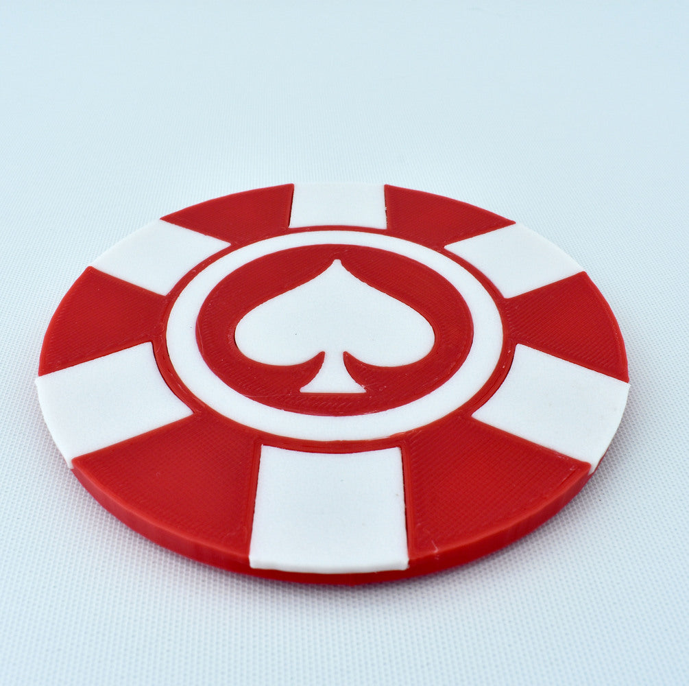Casino Card Suit Coasters