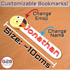 Custom 3D Printed Bookmarks