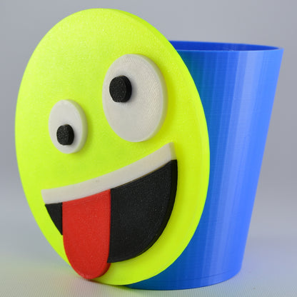 Zany Emoji Plant Pot