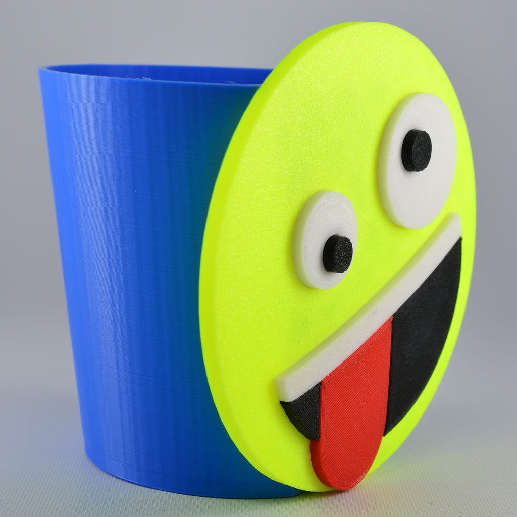 Zany Emoji Plant Pot