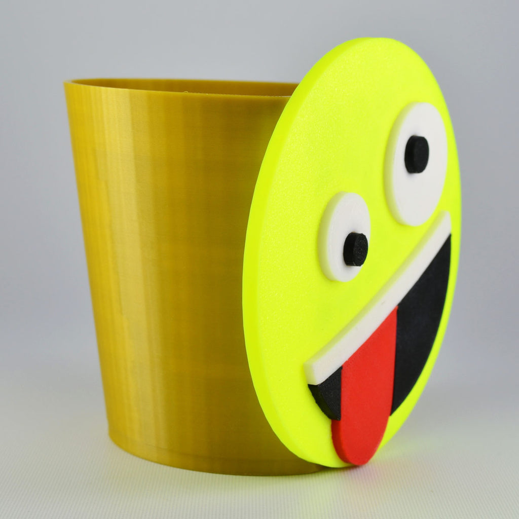 Zany Emoji Plant Pot