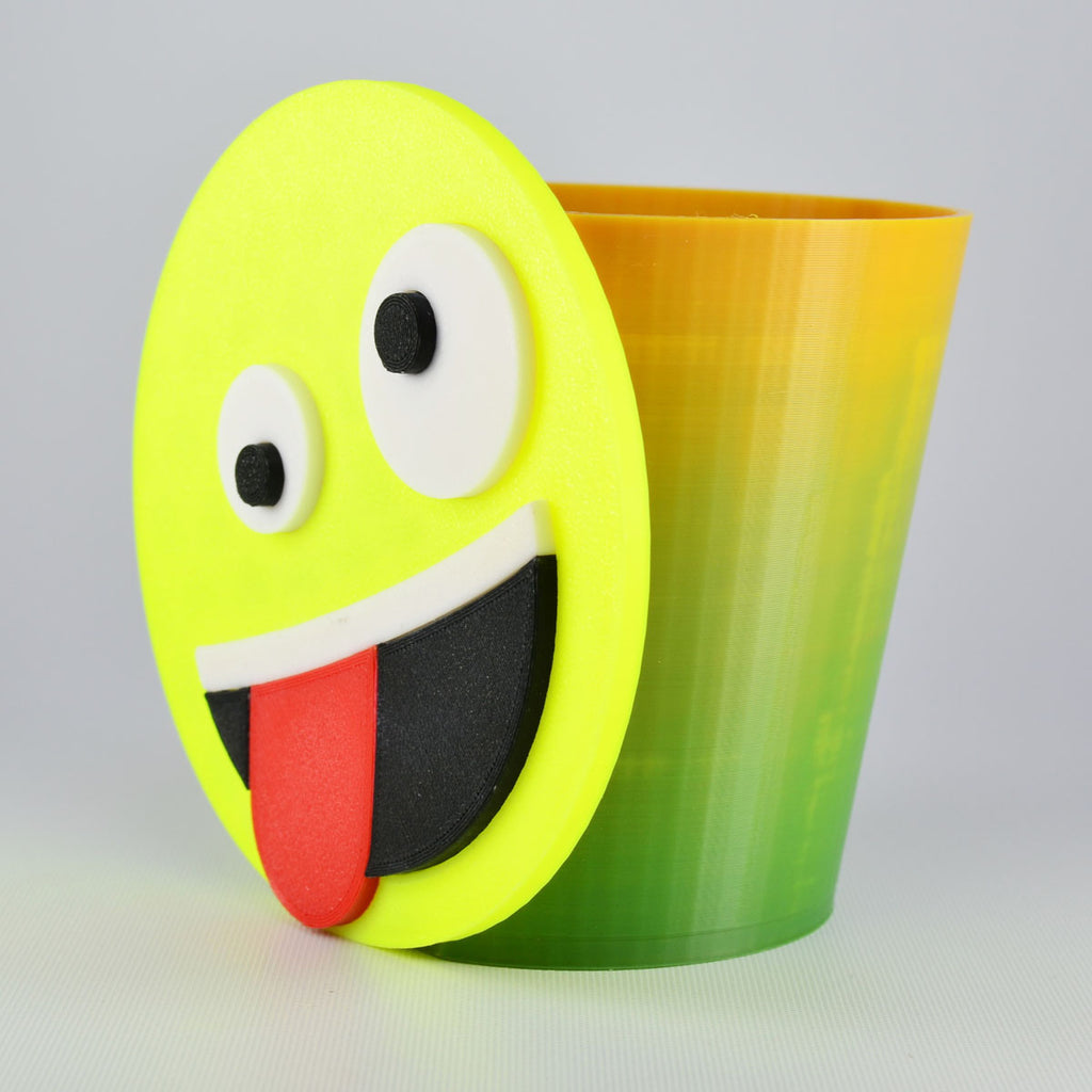 Zany Emoji Plant Pot